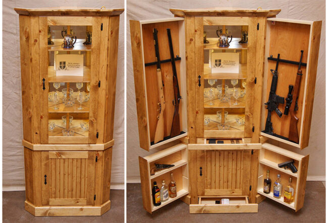 Gun Cabinet Woodworking Plans1